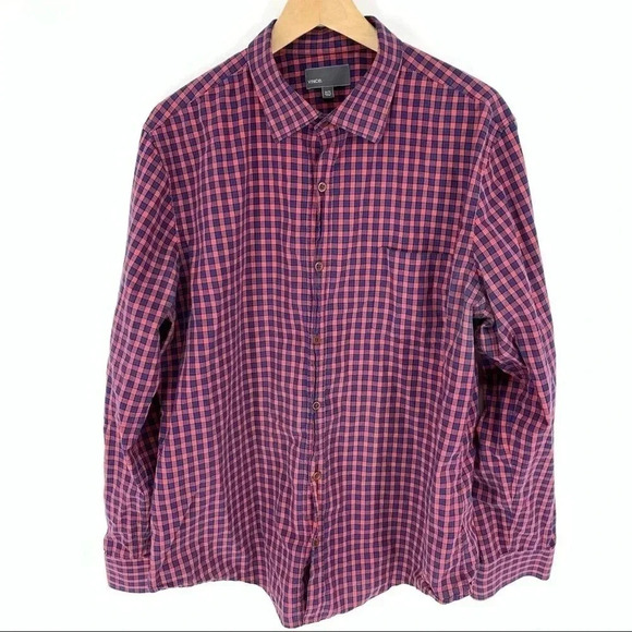 Vince plaid button down - Picture 1 of 9